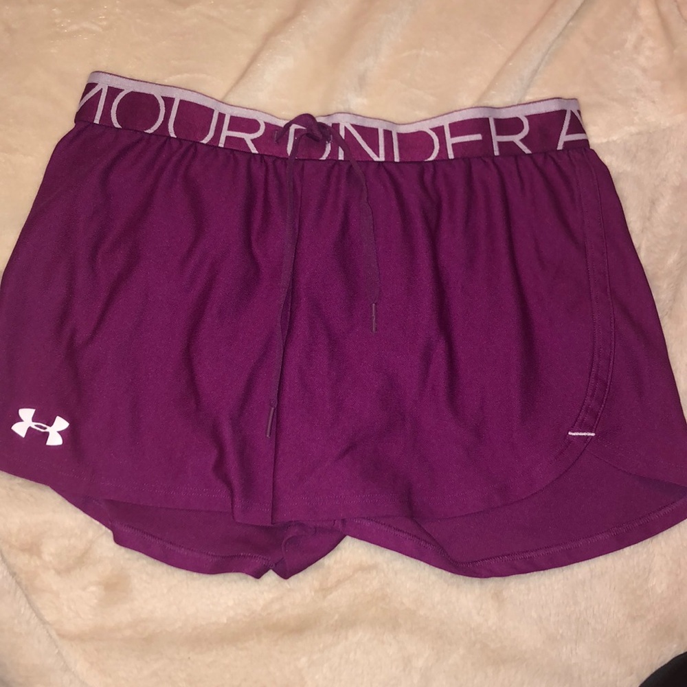 Purple Under Armour Shorts